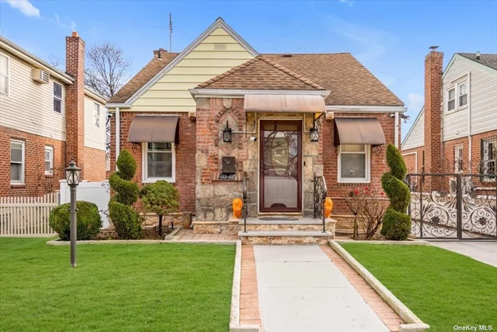 Step into a world of contemporary living with this recently updated single-family home in Cambria Heights. Boasting four bedrooms and two full bathrooms, this Home offers the perfect blend of style and functionality. The hardwood floors create a seamless flow throughout, while recessed lighting enhances the ambiance, making every corner feel warm and welcoming. Meticulously maintained, this home is a testament to pride of ownership, providing a worry-free transition for its new occupants. The fully finished basement, complete with a separate entrance, adds a layer of flexibility to your living space-ideal for a private retreat, home office, or entertainment area. A long private driveway and garage not only adds convenience but also a sense of exclusivity, ensuring parking is never a concern. Embrace sustainable living with the included solar panels, contributing to energy efficiency and long-term cost savings. Strategically located, this home provides easy access to major highways, simplifying your commute to NYC. Public transportation, schools, shopping centers, parks, and schools are all within close proximity, making it an ideal residence for those seeking convenience without compromising on lifestyle. Seize the opportunity to make this meticulously updated and well-maintained residence your own.