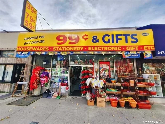 Prime location in Sunnyside. Great opportunity to own your own business. Net operating income is about $240, 000(with lotto). Selling price includes the inventory($130, 000). Monthly rent $6, 800 is below market. Gound 3, 300 sf+ Bsm 2, 500 sf. 16 years in the community and 7 year&rsquo;s lease remain.