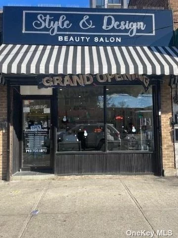 Welcome to an Amazing Business opportunity!!! Hair and Beauty Salon with great potential, completely renovated, fully furnace, inventory included, heavy traffic and lots of businesses around. Near lirr , major trains & tons of foot traffic . This is a PRIME LOCATION. 5 year lease, renewable every 5 years.