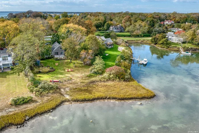 The ultimate sunrise and sunset views adorn this special waterfront 3 bedroom home on Mabel&rsquo;s Creek overlooking Shelter Island Sound and the Shelter Island South Ferry route to and from Sag Harbor&rsquo;s North Haven. Sit outside and renovated 2 story cottage/beach house getaway with water views from most rooms in the house on a quiet street ending at a private Shorewood Association boat launch access to the Shelter Island Sound. Available when living in Shorewood, are community tennis courts, beach access and boat launches and mooring rights. Take a cruise on your kayak, paddle board or boat directly from your private access onto Mabel&rsquo;s Creek from the back yard. A private boat dock is also a possibility. This is a one-of-a-kind must see property for the low-key buyer who dreams of bucolic waterfront vistas and color-filled skies each and every morning and evening while enjoying breakfast or dinner on the water facing patio or read a novel while relaxing amidst the water&rsquo;s waves. Do a cheese tasting at White Oak, bear tasting at thee Shelter island brewery or wine tasting at the many new restaurants on Shelter Island including The Rams Head Inn, Leon1909, The Pridwin Inn, The Chequit, play a round of golf at the Shelter Island Golf Club and Flying Goat Restaurant or watch the sunsets over Crescent Beach at the famous Sunset Beach.  So close to Sag Harbor on the South Fork are shops, restaurants and Bay Street Theater while Sagaponack and Bridgehampton have pristine white sand ocean beaches, farmland, Wolffer Estate Stables and Vineyard, and world class private golf courses on the South Fork or head to Greenport via the North Ferry for a day on the North Fork touring over 33 wineries, farm stands, shops and restaurants.