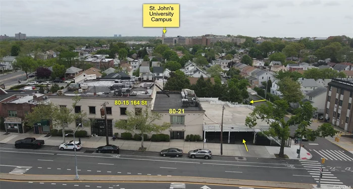 For Sale or Lease: A Prime location Medical facility at 80-15 & 80-21 164 St Jamaica, NY (Off Union Turnpike and Grand Central Pkwy) 30, 500 Sq.Ft. Medical Building with 45 Car Parking. 17, 000 is rented at $1 million per year. Another $13, 000 available for user. Also For Lease: $37.50 Per Sq.Ft. (Plus $10 Taxes). Ideal Medical, School, Any office. etc. When fully rented, the Gross income is $1, 500, 000.