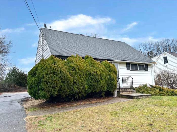Welcome to this charming cape cod in Centereach! Mid-block location! Centrally located to shops, dining, parks, and much more! Don&rsquo;t miss out on this incredible opportunity to get creative and make your dream home right here in Centereach!