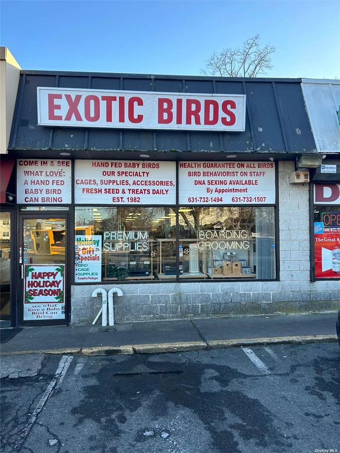 Well Established Business Opportunity Awaits! Owner is Retiring and Expansion Possible. Included In The Sale Is Fully Stocked Inventory as well as all Organization to Make For A Smooth Transition. Owner Willing To Stay On To Train.