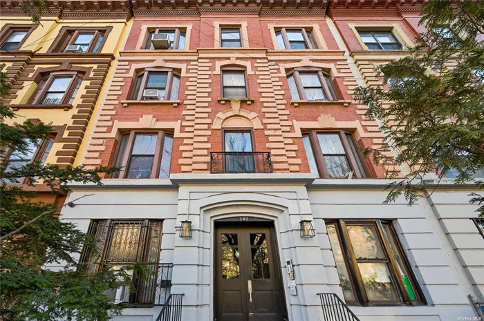 Inches away from Prospect Park, and Grand Army Plaza, stands the Quintessential Brooklyn Multi-Family Townhouse. Sitting on an expansive 31.25x88&rsquo; footprint, 380 St. John&rsquo;s Place, boasts 8 XL apartments, ranging from 4 beds/2 bath to 3 beds/1 bath. Three of the units are free market rent, and one unit will be delivered vacant - the perfect opportunity for an end-user investor who wants the benefits of living in their own investment property in one of the most desirable neighborhoods of Brooklyn, while collecting a great rental income. The building mechanicals are in great condition and have been timely serviced. Strong pro-forma income of $263, 439.