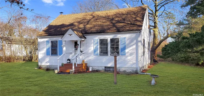 Charming 2br 1ba cape located just down the block from the Neighborhood Rd Revitalization Project, and minutes from Smith&rsquo;s Point Beach. Great investment opportunity with tenant already in place.