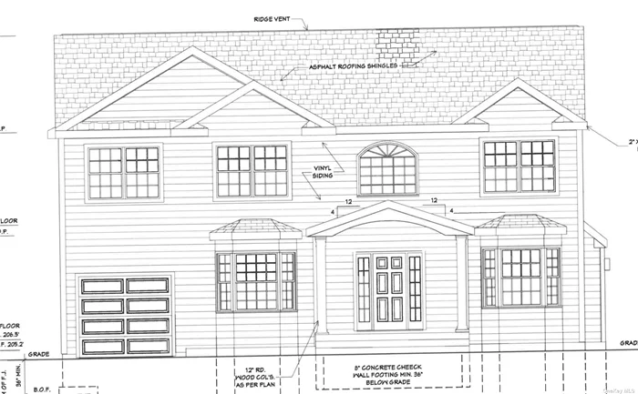 TO BE BUILT!! Time to Customize! Premier Syosset Builder! Beautiful New Construction Center Hall Colonial In Syosset Groves. South Grove Elementary. 5 Bedrooms, 4 Full Baths With Hardwood Floors. Full Unfinished Basement W Outside Entrance. 9&rsquo; Ft Ceiling On First Fl. 1st Floor-Eat In Kitchen W/Island, Living Rm, Formal Dining Rm, Great Rm W/ Gas Fireplace And Bedroom W/Full Bath. 2nd Floor- Master W/EnSuite, Jr Master w Ensuite, 2 Bedrooms, Hall Full Bath, Laundry. Photo&rsquo;s Shown Are NOT EXACT. FOR BUILDER&rsquo;S WORKMANSHIP ONLY!