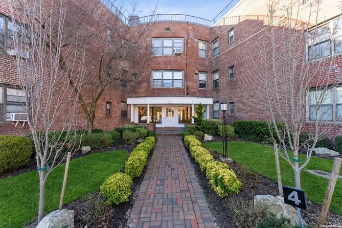 Welcome to 4 Town House Circle! This Low-Rise Building sits on Landscaped Grounds Tucked Away in a Quiet Cul-de-Sac in the Heart of Great Neck Plaza; This Commuter&rsquo;s Dream is Situated Just Steps from Transportation, Including LIRR Express Service to Penn & Grand Central Stations; Dining, Entertainment, Libraries & Award-Winning GN Park District are a Stone&rsquo;s Throw from Your Front Door! This Pristine 1 Bedroom/1 Bathroom Apartment Faces North and is Extremely Quiet; Some Features Include Gorgeous Hardwood Floors, High Ceilings and Architectural Archways; Enter this Lovely Apartment into a Large Multipurpose Foyer Perfect as Office or Additional Dining or Lounging Space; The Expansive Combination Living/Dining Area is Perfect for Entertaining; Along with an Updated Kitchen and Bathroom is a Spacious Bedroom with Corner Windows Overlooking Treetops; The Very Low Maintenance of $744.94 Includes Heat, Hot Water, Gas, Common Area and Grounds Maintenance, Sewer, Trash and Snow Removal; As an Added Bonus -- You May Install Your Own Washer/Dryer in the unit; Also Enjoy Common Courtyard, On-Site Laundry, Live-In Super, Avail. Storage Bins for Just $25/Mo. and a Brand New Gym; Wait-List for Indoor Garage Parking or Easy Parking with Free Sticker for Parking in the Circle, as well as Inexpensive Nearby Municipal Parking Lots; Don&rsquo;t Miss this Opportunity to get a Great Apartment, Close to Everything Where You Can Enjoy the Numerous Amenities Offered by the Great Neck Park District, Including Pool Club and Fabulous Parks with Activities Throughout the Warmer Months!