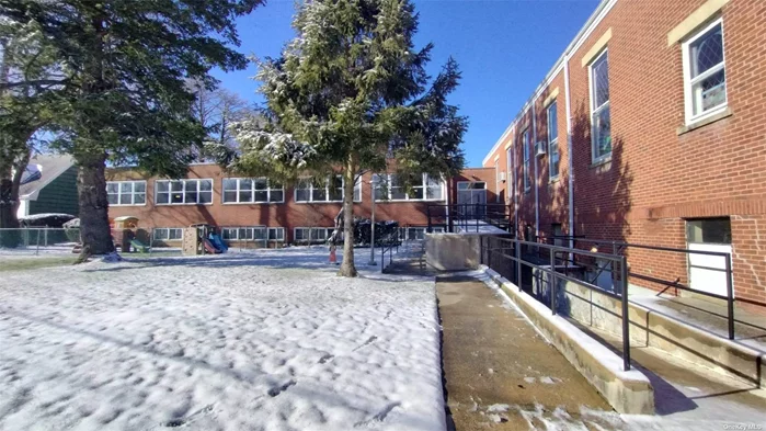This is great opportunity of daycare/school business in West Hemstead neighborhood. This facility includes 6 classrooms, 2 bathrooms, one offices and a kitchen. There is an outdoor small playground.