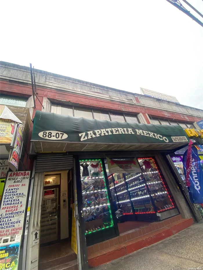 Office Space for Rent is located at the busiest part of Roosevelt, Jackson Heights. ALL utilities included Good for office use or any other professional office. Heavy foot traffic, Close to subway station, Buses, Shops.