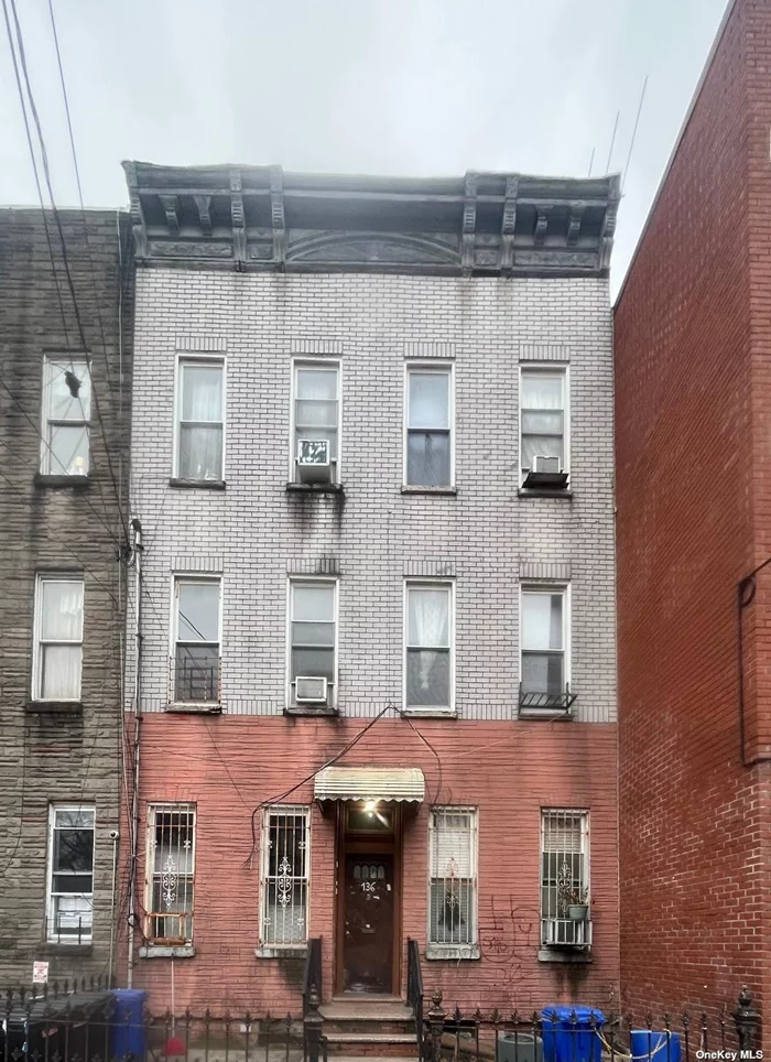 PERFECT FOR 1031 EXCHANGE. GOOD LOCATION. NEAR SUBWAY. 0.2 MILES FROM L TRAIN STATION. 6 UNITS OF 2 BD 1 BATH APARTMENT