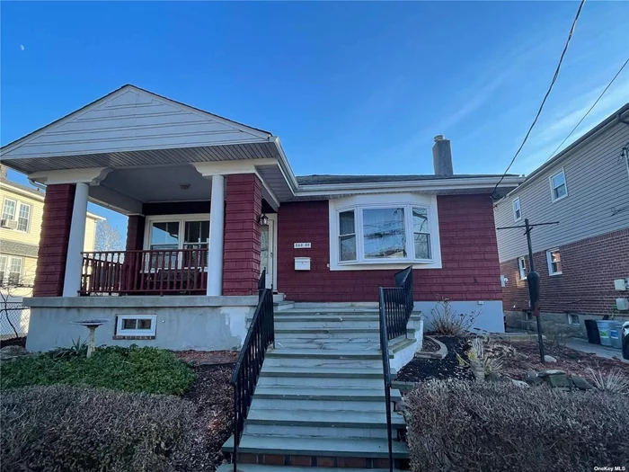 Lot: 50X90; R3X Zone. Ideal vertical Alteration for Two Family conversion. Detached garage, H/W heating, Quiet yet Extremely accessible. H Mart just three blocks, Buses GALORE..... 34.5 X 42.5 approx. Building size. HUGE Space. Professionally finished, Craftsman&rsquo;s attention to every detail! Survey available.