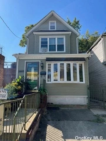 Large one single detached frame house in the hart of Rego Park. Finished basement with separate entrance. First floor, Living-Dinning room, Kitchen, Bathroom. Second floor, 3 bedroom, and full bathroom. Full finished Attick. Queens Blvd. service road, to 63 Drive, make rith to booths st and right.