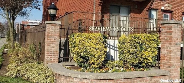 Welcome to Seaview Estates. Move right into this Bright, Beautiful Garden Level Studio Unit Featuring recently updated amenities and conveniences: Stainless Steel Appliances, Hardwood Floors, Large Closet(s), Eff Kitchen and Full Bath & Garden Level Terrace.