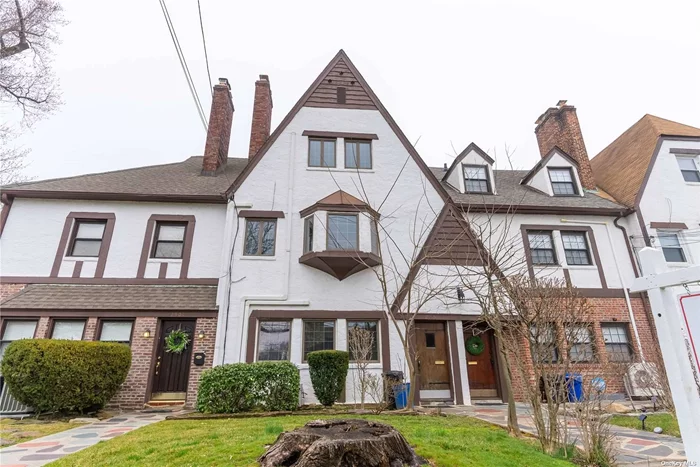 Tudor Two family on Bell...Week Woodlands boarder, Split between Bayside&rsquo;s Bell Blvd Strip and Bay Terrace, Little Neck Bay, Fort Totten, Crocheron/ Golden Park, Bayside Station LIRR, Etc... Full open floor plan unfinished basement, for your redesign.