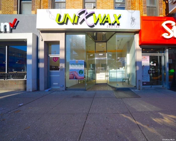 Embark on a lucrative business venture with the sale of an established Uni K Wax franchise at 8522 5th Avenue Bay Ridge. This thriving beauty business comes fully equipped with proven revenue streams, a stellar reputation, and a prime location in the heart of Brooklyn. Offering a turnkey operation with organic products, in-house lab, training center, the new owner can seamlessly take advantage of consistent profitability and an existing, loyal customer base. The perfect foundation for success on this fabulous location of Bay Ridge with high foot traffic as being close to major roadways & nearby public transportation as well as being surrounded by many giant franchises from all the industries such as Fast-Food, Retail, Beauty, Banking, & More. Benefit from corporate training and ongoing support, making this Uni K Wax franchise an ideal investment for entrepreneurs seeking a profitable and reputable venture in the thriving beauty industry. Don&rsquo;t miss out on this chance to own a sought-after business in a high-traffic area with tremendous growth potential.