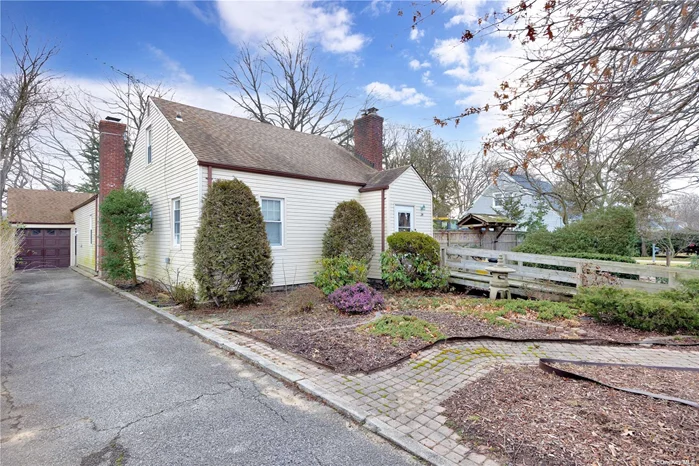 Magnificent find, Exp. Cape situated on 1.75 acres w/3 car garage, mini estate borders Bethpage State land & Route 135, 2 driveways, handicapped ramp, great curb appeal w/vinyl sided ext., LR w/fireplace, EIK w/Quaker Maid cabinets, stainless steel appliances, lg pantry, 4 BRS, 2 Fbths, 2nd Floor rear dormered, WIC, built-ins, full Basement, finished Family Rm w/Fbth, walk-out Basement, Andersen windows, gas heating system & separate h/w heater less than 10 years old, newer roof, 3 car attached garage, enjoy this magnificent property 1.75 acres, possible extra building site permits required, close to town, shopping & railroad, close to Bethpage State Park & Golf Course, possible owner financing.