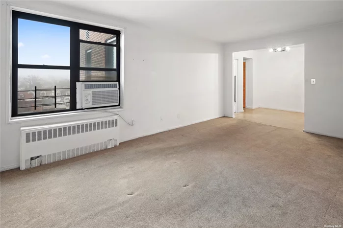 Welcome to 38-15 149th Street, Unit 6M, a 2-bedroom, 1-bathroom co-op in Murray Hill. This well-maintained building, constructed in 1955, stands six stories tall and comprises 108 units. Situated on the 6th floor, this spacious co-op features an entry foyer, a well-equipped kitchen, a formal dining area, and a large living room. Two generously sized bedrooms offer comfort and tranquility, complemented by ample closet space throughout. Conveniently located near the LIRR and a bus route to Main Street, with Northern Boulevard shopping just a short distance away, this residence provides easy access to various amenities. Enjoy the added convenience of on-site laundry facilities and a private yard at the back. Experience the simplicity of Murray Hill living at its finest - make 38-15 149th Street, Unit 6M, your new home.