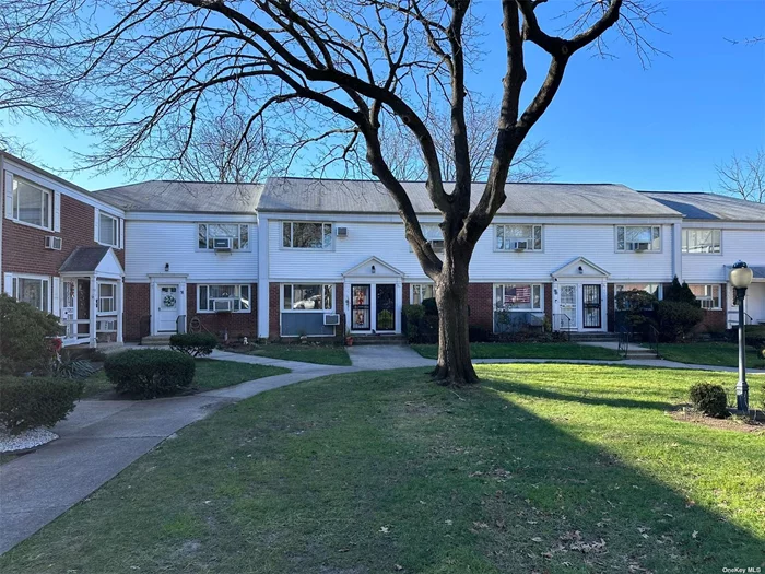 2 Bedroom 1 Bath Duplex with back patio in Bay Terrace Gardens. Base maintenance is $663.54. Total Maintenance Of $725.54 Includes 2 Air Conditioners, Dishwasher, Washer,  Gas & Electric. Purchaser will get 1 assigned parking space for additional $21.50/month. Close To Bay Terrace Shopping Center, Library, Elementary / Middle School, Express Bus, Local Bus. Fort Totten, Little Bay Park, Clearview Golf Course.