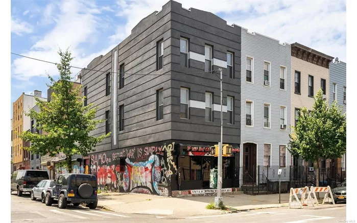 Phenomenal opportunity to purchase this great 3 story building located on a corner lot directly in the epicenter of the booming Bushwick cultural scene, intersecting Wilson Avenue and Troutman Street. 2 family residential house. 2nd floor has 4 bedrooms and 2 bathrooms, 3rd floor has 4 bedrooms and 1.5 bathrooms. Ground level is currently semi-finished and can be finished as another residential unit. Large basement for extra storage. Surrounded by Bushwick&rsquo;s iconic destinations such as Maite, Le Garage, Little Skips, Archie&rsquo;s Pizza, Guacuco, Juno, Tutu&rsquo;s Bossa Nova and many more. One block from Maria Hernandez Park, three blocks to Jefferson L train and Central Ave M train. Come see your new property today!