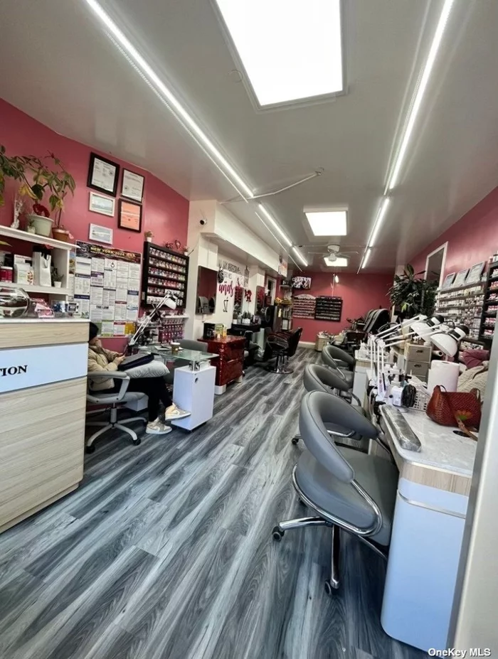 The nail salon is an established business for sale in Corona, with excellent income, a great location, and very good condition. The inventory includes 1 styling chair, 3 chairs for pedicures, and 4 tables for manicure. Rent is $2, 500, with 3 years remaining on the lease with 5 years renewal. Take advantage of this opportunity, call today !!