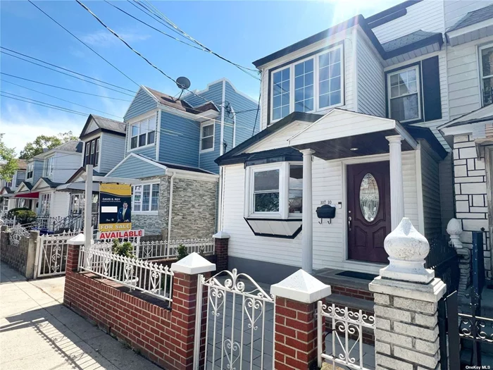 Newly Listed Two Family in Ozone Park Queens. This very well maintained 2 family, is conveniently located near all forms of transportation, A Train, Q7, Q41, Q112, Q11, Q21 and QM115. 1st floor has 2 spacious bedrooms with formal living and dining room. 2nd floor another 2 large bedrooms with formals living and dining room. Each room am ample closets for additional storage. This property is a must see so call for a showing. Wide driveway with large backyard.