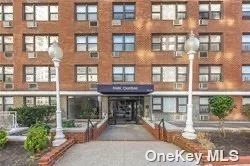 Sale may be subject to term & conditions of an offering plan. Near all, updated Bathroom, Kitchen needs some TLC, Thermostat in Apartment, waiting list for parking, Building has doorman and elevators, cats allowed.