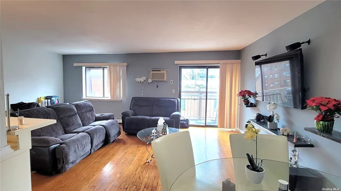 Look and realize that this three-bedroom condominium unit in Jamaica Estates offers an exceptional opportunity. This unit boasts three full bedrooms, two updated bathrooms, and two terraces on the third floor. Adding to its allure, the property features a private garage in the front and a separate private storage room on the ground floor. With full hardwood floors and windows and terraces facing both North and South, this unit exudes comfort and luxury including a laundry room on the ground floor. Its prime location, just three and a half blocks from the 179th street express F train to Manhattan, many local busses, and a short bus ride to the LIRR and air train to JFK airport, makes it an ideal choice for commuters. Whether you&rsquo;re looking for a home or an investment property, this condo offers the rarity of three bedrooms along with many local conveniences. Additionally, it can be rented out immediately, presenting a great investment opportunity. With updated boiler, and tank, this property is ready for a new owner.
