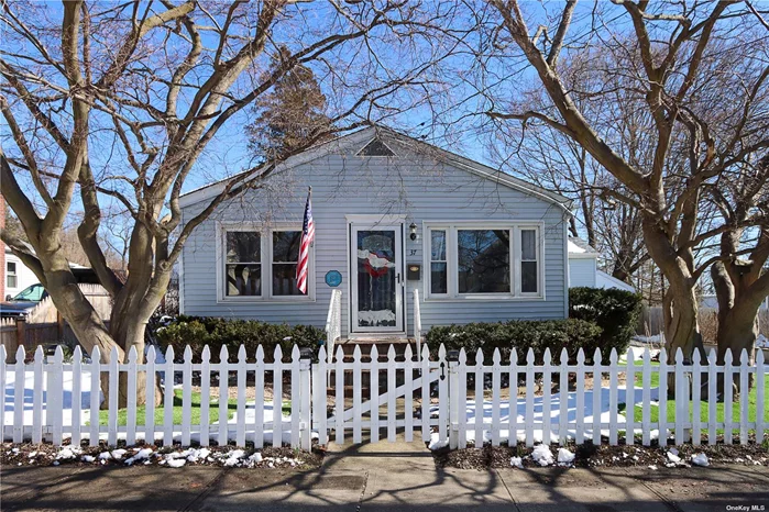 Welcome home to 37 Folsom Ave, Huntington Station, NY! This adorable 2-bedroom, 1-bath ranch is a perfect blend of charm and functionality. Step into a spacious kitchen area that&rsquo;s not only perfect for whipping up culinary delights but also great for entertaining guests. The large bedrooms offer plenty of space for relaxation and personalization. Natural sunlight floods through the windows, creating a warm and inviting atmosphere throughout the home. One of the highlights is the fantastic screened-in sunroom- a delightful space to enjoy your morning coffee, unwind after a long day, or entertain friends in a bug-free environment. Practicality meets peace of mind with a roof that&rsquo;s just 1 year old and central air conditioning installed only 6 months ago. Experience the comfort of gas heating and cooking, ensuring efficiency and convenience in your daily life. The property also features a detached garage with electric, providing secure parking and additional storage options. Don&rsquo;t miss the opportunity to se this one it won&rsquo;t last!