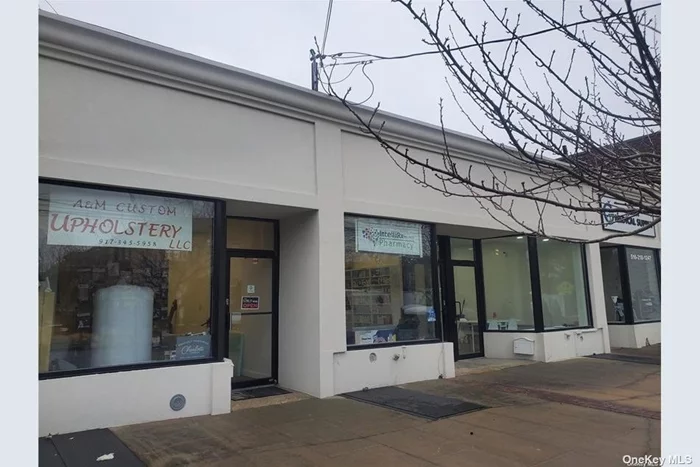 Excellent opportunity to establish your business here. Retail storefront with full basement for storage, backyard and egress.