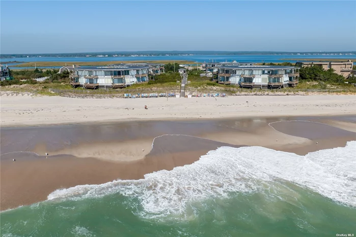 Spend the Summer in this fabulously renovated 2nd floor double unit condo-coop at Round Dune. Enjoy the amenities of the Ocean Beach, community pool and all the Hampton&rsquo;s have to offer