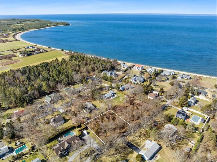 Lot For Sale-Build Your Dream Home In The Secluded Community Of Green Acres in Orient, A Secluded North Fork Neighborhood With Private Beach Access & Low Taxes.