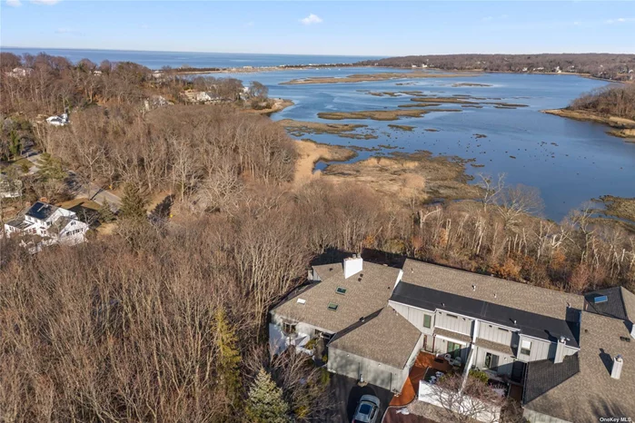 The best location in the Riviera community, offering stunning water views of Mt. Sinai Harbor and tranquil woodland privacy on one side of this end-unit townhome. Endless potential to transform this 3-level unit into your dream home. Enjoy Port Jefferson amenities with beach rights and a country club offering golf and tennis facilities. Original owner.