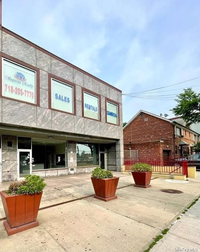 Excellent 1st floor store front in the heart of Maspeth, Queens. Prime location close to all on 69th Street and Grand Avenue (Close to Pizzerias, offices, post office, groceries) . Building built in 2001! This space features 3 private offices, 1 conference room, a half bath and a large open space with space for several work stations. Imagine transforming it into a buzzing law or medical office, a shared work space between several businesses, a lively dance studio, or even a cozy caf?, surrounded by the neighborhood&rsquo;s favorite spots. It&rsquo;s not just about leasing space; it&rsquo;s about becoming a part of Maspeth&rsquo;s thriving community.