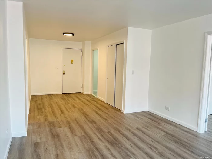 Welcome to this sunny and spacious Two big Bedroom Elevator Coop, estimate 950 Sqft . $958.07 HOA/ Maintenance fee (All utilities included except for electricity). Building offers on-site laundry, live-in super, part-time doorman (7 days a week 5-10PM), indoor parking garage with waitlist, secured entrance, and an outdoor courtyard garden for residents. 1 block from the M & R train at Elmhurst Ave station, a short walk to E/F/7 trains. Minutes to supermarkets, restaurants, and shopping. Unlimited sublet allowed after 1 year. Don&rsquo;t miss out on this extraordinary opportunity.