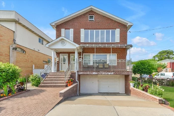 Detached Brick 2 Family Rebuilt In Year 2008 In Excellent Condition ! Features 6 Bedrooms, 4.5 Bath & Finished Basement With Sep/Ent. Oversize 5670 Sqft Property With 26x48 Building Size. Prime North Bayside Location Close To Shops, Park & Transportations Bus Q16, Q13, QM2. Sunny House With Beautifully Landscape & Terrific Curb Appeal Great Flow Of Entertaining. Exceptional Opportunity !