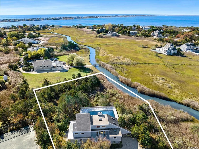 Sited on a private builders acre in Westhampton Beach Village you&rsquo;ll find this immaculate 4 bed 3 bath contemporary home. Vaulted ceilings with plenty of ambient light, renovated kitchen & baths, upstairs primary suite with bath, inground pool, brand new hot tub, & ample decking.