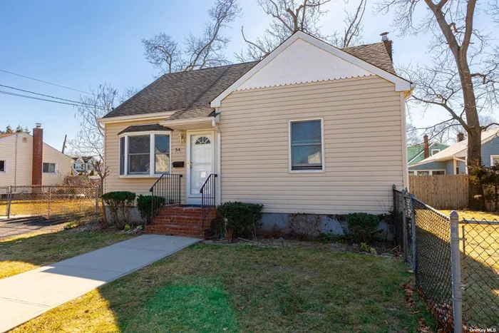 Impeccably Kept 4-Bedroom, 2-Bathroom Expanded Cape Nestled on a Spacious Corner Lot, Boasting a Full Walk-Out Basement, an Inviting Eat-In Kitchen, Living Room & More. Taxes under $9700!