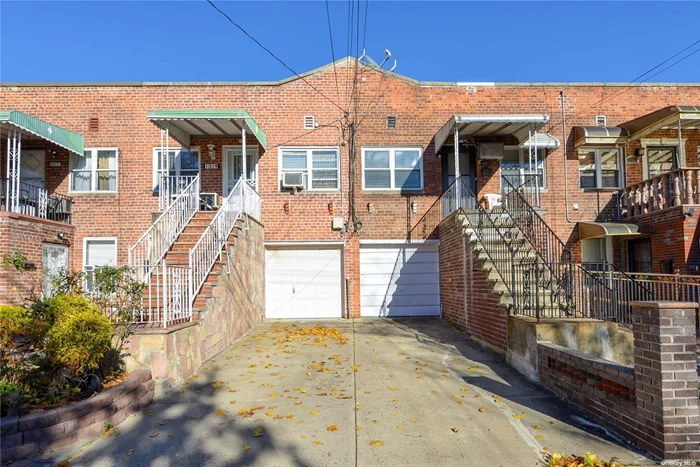 Lovely 2 Family Home In The Heart Of Canarsie. Hardwood Floors, Granite Countertops, Stainless Steel Appliances, Community Driveway Leading To Private Backyard.