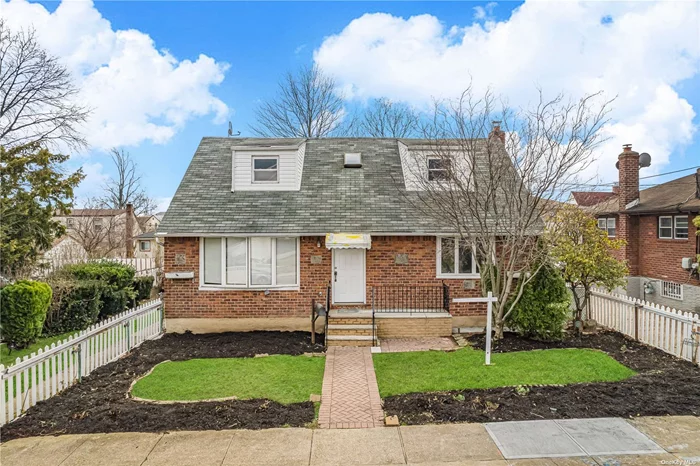Beautiful renovated Cape featuring 6 bedrooms 3 full bathrooms. Hard wood floors, 2 brand new beautiful kitchens with stainless appliances. Spacious backyard and one car garage. Full finished basement with outside access.