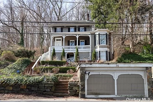 Extraordinary charming home with water views. One of a kind Landmark home in the village of Roslyn . 4 bedrooms, walk out basement. Custom moldings, wide plank pine floors. Lots of charm and elegance.
