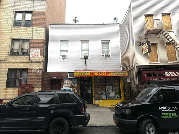 For Sale In The Bronx, NY 10458 - Commercial Listing Zoned R8. Great Opportunity For Developers & Investors! This Greatly Situated Building Sits on a 2, 242 Sq Ft. Lot Which Is Perfect For New Construction and/or New Development Buildings. This Income Generating Building Features A Commercial Store-Front Deli & Residential 2nd Floor - Apartment with 3 Bedrooms & Full Bath. Don&rsquo;t Miss Out on This Amazing Opportunity And Make Your Move Today!