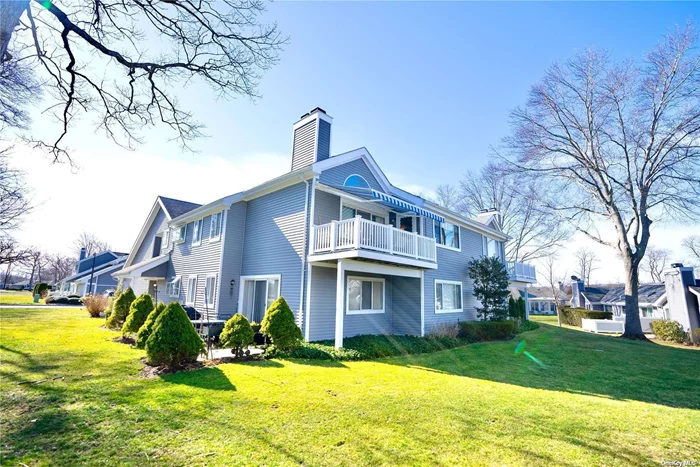 Welcome to the epitome of luxury living in the prestigious 55+ community of The Waterways at Moriches! This immaculate 3 bedroom, 2 bathroom condo was meticulously remodeled in 2017. Step inside and be greeted by a bright and spacious floor plan, featuring high vaulted ceilings and custom finishes. The open-concept living area with a connected outdoor patio space is ideal for entertaining. This condo is complete with beautifully manicured engineered hardwood floors, crown molding, custom trims, and custom window treatments with abundant natural light. The remodeled kitchen is completed with light Fabuwood kitchen cabinets, granite countertops, and stylish tile backsplash. Enjoy casual meals at the breakfast nook or host dinner parties in the adjacent dining area. Retreat to the luxurious master suite, complete with a beautifully appointed en-suite bathroom featuring a double vanity, bath tub, and separate shower. Two additional bedrooms offer versatile space for guests, a home office, or a hobby room, along with a second full bathroom for added convenience. Relax and unwind on your private patio with a motorized retractable awning, where you can savor your morning coffee or enjoy al fresco dining while overlooking the meticulously landscaped grounds of the community. Residents of The Waterways at Moriches enjoy exclusive access to a wealth of amenities, including a clubhouse with an entertainment room and full size kitchen. The clubhouse also Includes an inground heated swimming pool, tennis courts, pickleball courts, and have organized social activities all year long. The clubhouse sits waterfront connected to the Forge River where you can exit directly to the boating area. Conveniently located just minutes from shopping, dining, medical facilities, the railroad, bus stop, and major highways, this condo offers a maintenance-free lifestyle in a vibrant and active community. Centrally located, the community is a 15 minute drive to West Hampton, and easy access to Long Islands famous beaches and wineries.  Don&rsquo;t miss out on this rare opportunity to own a piece of paradise in The Waterways at Moriches. Schedule your private showing today and experience the best in 55+ living