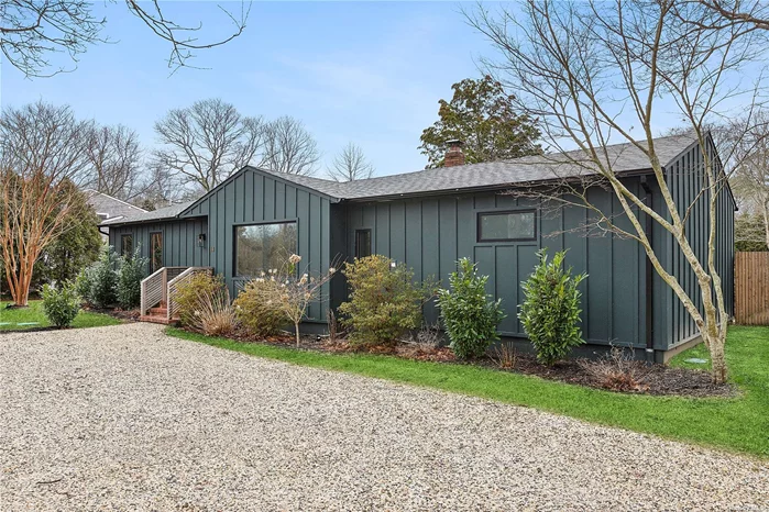 This recently renovated and upgraded three bedroom and two bathroom ranch in East Quogue offers an array of desirable features! Half an acre lot with expansive backyard boasts a brand-new pool and two inviting patios, perfect for entertaining family and friends. A comprehensive renovation includes a new roof, plumbing, HVAC, electric, insulation, and irrigation, ensuring energy-efficient, low-maintenance living. The primary suite impresses with an alluring walk-in closet and a spa-like bathroom. Unique custom closets in the additional bedrooms optimize space effectively. The stunning custom kitchen is equipped with top-of-the-line appliances, cabinets, tile, and quartz countertops. Enjoy the benefits of low taxes, proximity to East Quogue Elementary, Westhampton Beach Middle School and High School, as well as easy access to the bay and ocean beaches, making this property an excellent investment opportunity.