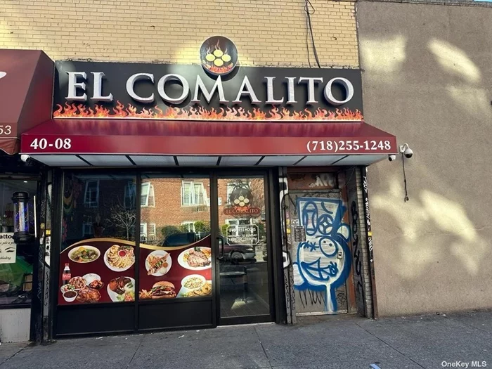 Restaurant for Sale in Prime Elmhurst Location 83rd St. off Roosevelt. Location: 40-08 Hampton Street Half a block from the 7 train, 82nd Street station. Proximity to Chipotle, Target, Chick-fil-A, and many other stores in the area. Property Features: Spacious 1, 000 sq. ft. space with an additional basement. Fully equipped kitchen with four burners, grill, walk-in box, and venting system. Ideal for Various Cuisines: Diverse neighborhood demographics for broad appeal. Pricing and Rent: Sale Price: $180, 000. Monthly Rent: $4, 700 (including taxes). Prime Location: High visibility in a bustling area. Fully equipped kitchen ready for various culinary concepts. Opportunity Awaits: Tap into a vibrant and diverse market.
