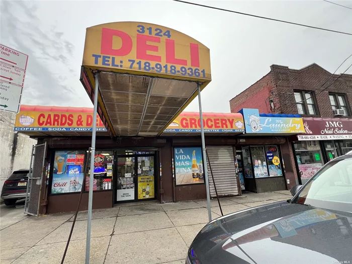 Prime Location, Middle of City. Convenience Store with Deli. Property with Business. Retail business with Lotto and Beer. Other Income $3950 Lease income from Laundromat and other Income from Parking lot is $ 1700.Great Opportunity for develop Business and Pride to own this property. More Information.