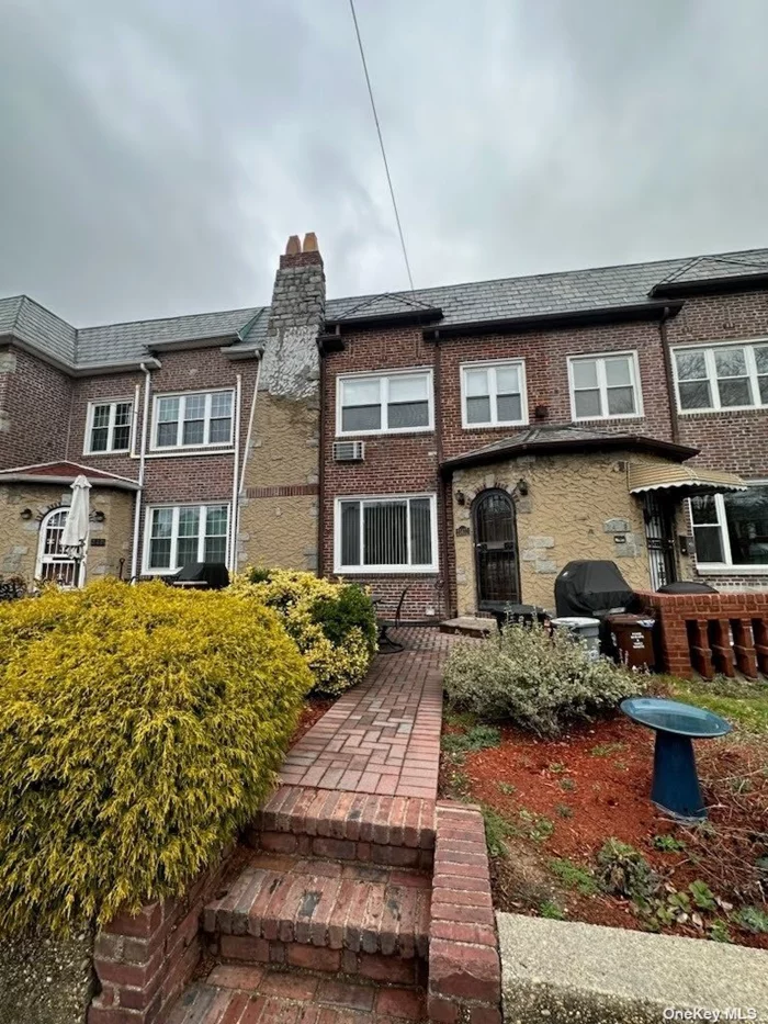 Just arrived- affordable & attached 3 bedroom, 1 1/4 bath townhouse in convenient Bayside location. This spacious home is ready to be customized to your liking. Close to shops & restaurants along Bell Blvd. Easy access to Bayside LIRR, buses along Bell & Northern Blvd.