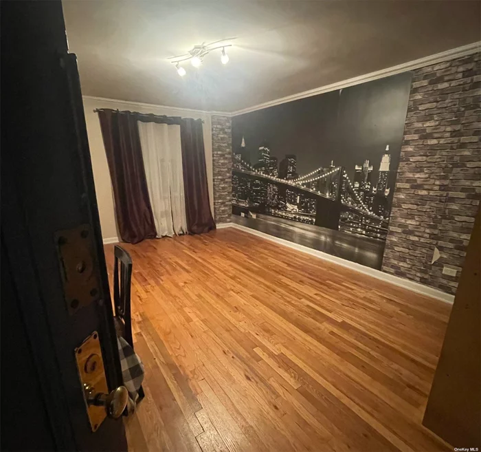 Spacious studio is located in the heart of forest hills. The unit offers a bathroom and kitchen. Great closet space. 24-hour doorman, laundry room, gym, and playroom. Wonderful restaurants, shops, and parks. One block away from the r/m train. Pets allowed.