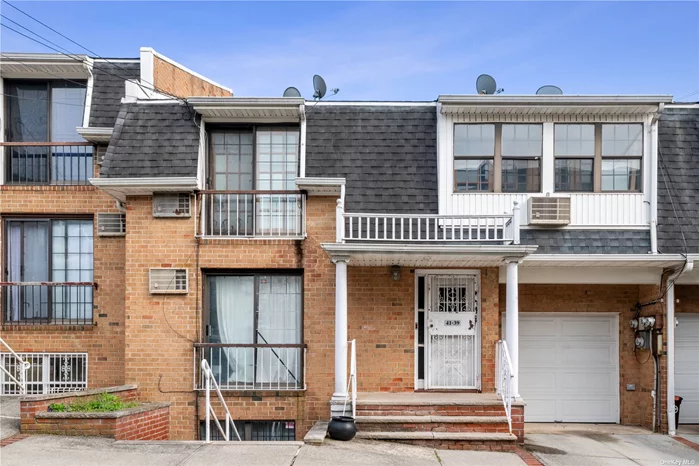 Multi-Family Condo Located in Prime Area of Little Neck. 2 Blocks to LIRR Station, Near To Bus Station, Shopping, School. Unit 1: 2 Beds, 1 Full Bath, LR/DR. Unit 2: 2 Beds, 1 Full Bath, Kitchen, LR/DR, Garage. Unit 3: 3 Beds, 2 Full Bath, Kitchen, LR/DR, Lots of windows and skylight provides ample natural lights, Hardwood floor through out. Oversized 1 Car Garage with private driveway.