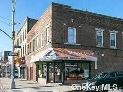 Mix use property brick, corner for sale. 1st floor: store collect $5, 500 no lease, 2nd floor front: 2 bedrooms, living room, kitchen and bathroom collects $2350, no lease 2nd floor back: 2 bedrooms, living room, kitchen and bathroom collects $2350 no lease. Parking for 1 car. Zoning R6A has air right to go up. Busy area on Northern Blvd, great potential. Only serious buyers. Must submit proof of funds and bank approval. Close to La Guardia Airport, Citified, Grand Central Parkway, 7 train and buses. Close to NYC and Flushing.