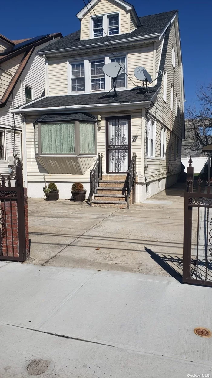 welcome to this beautiful legal 2 Family home in the heart of south ozone park. Don&rsquo;t miss this amazing opportunity on this property, Boosting a spacious backyard to hangout and a spacious driveway. The neighborhood is beautiful, good investment property for all to be welcome, close to bus stop, train, shopping area and a step away from the highway.